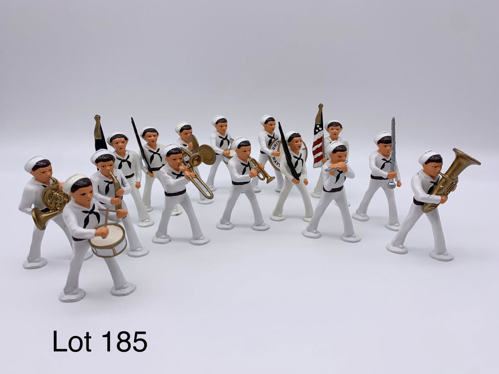Vintage Metal Podfoot Naval Band Toy Collection (1 of 5)