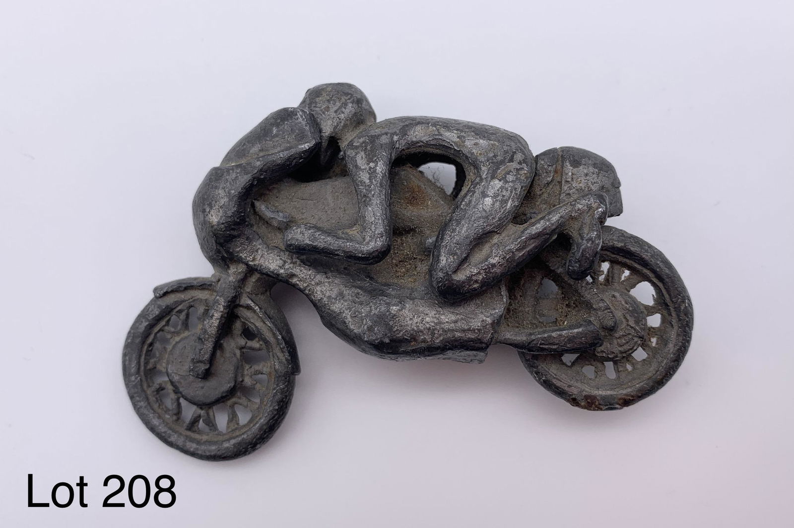 Cast Iron Motorcycle Toy (1 of 4)