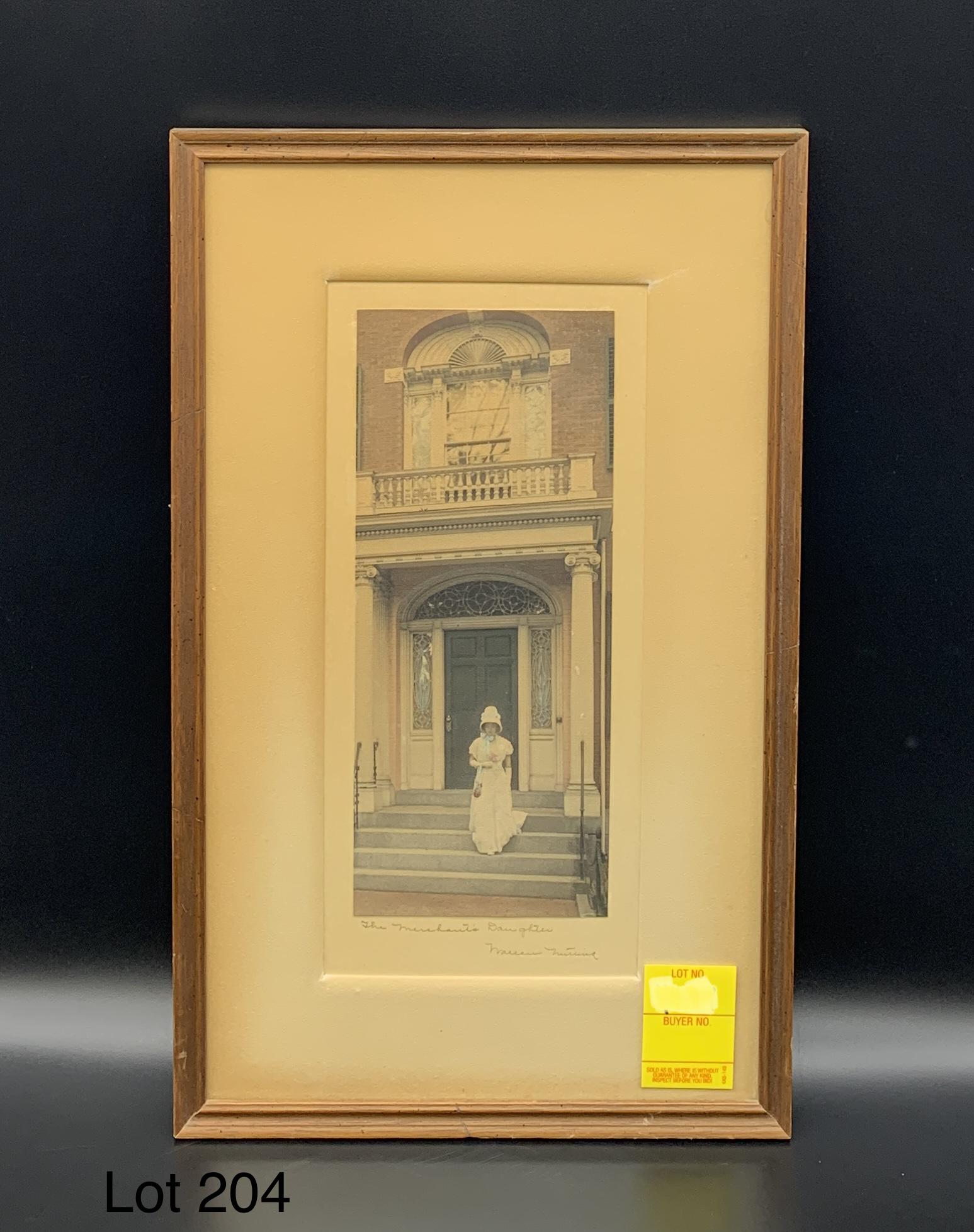 Wallace Nutting Signed Colorized Photograph (1 of 4)