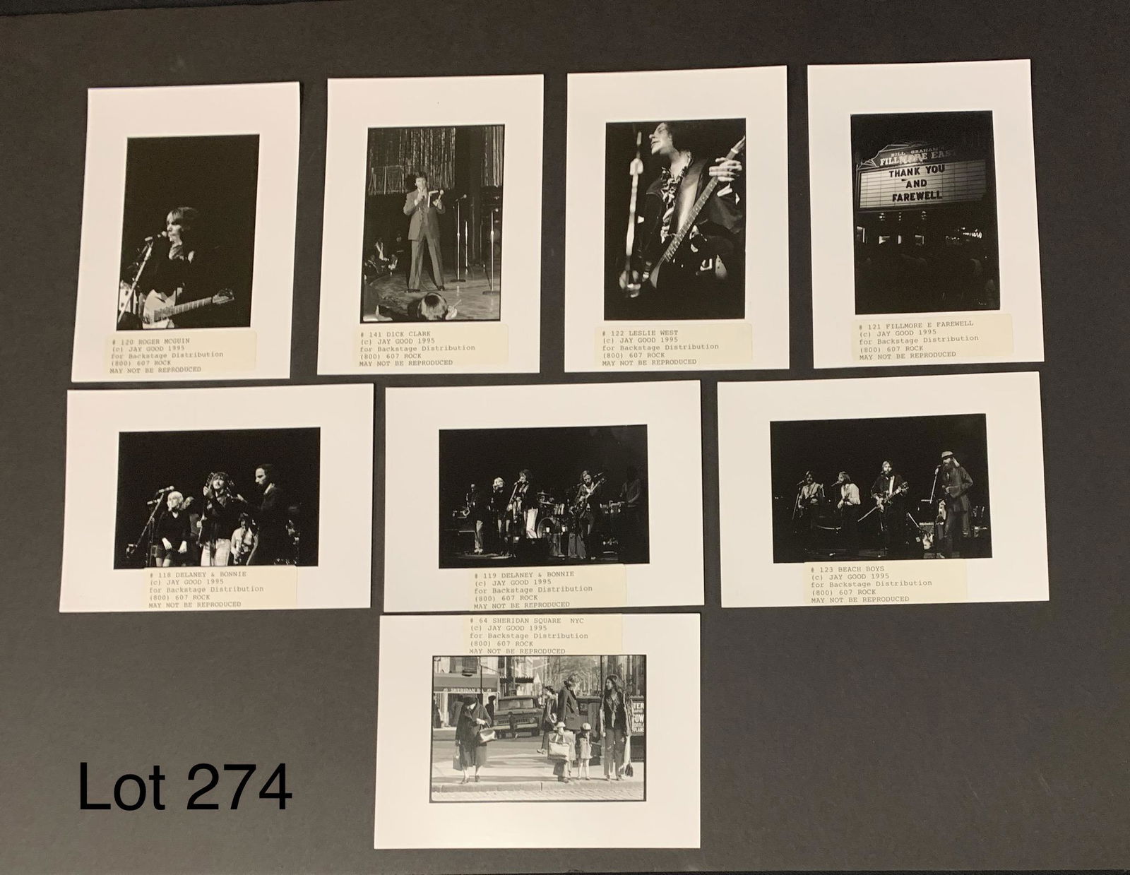 Collection of Photograph by Jay Good Including Beach Boys and Dick Clark (1 of 5)