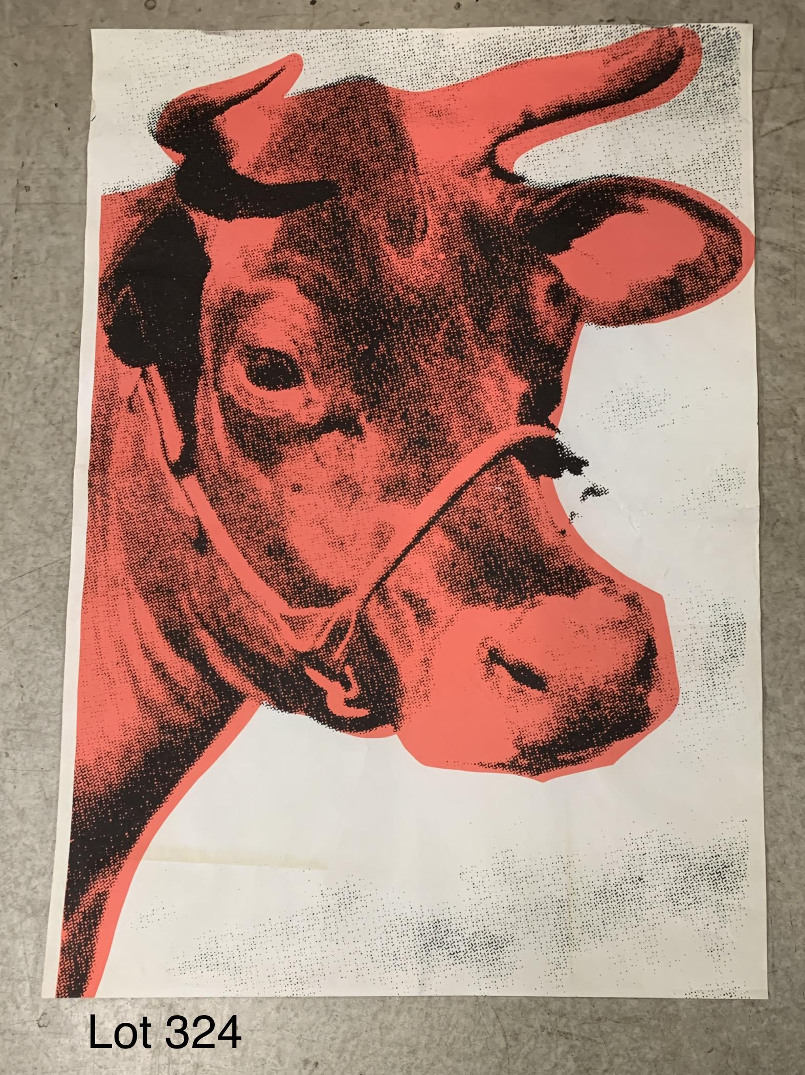 Andy Warhol "Cow" Lithograph (1 of 7)