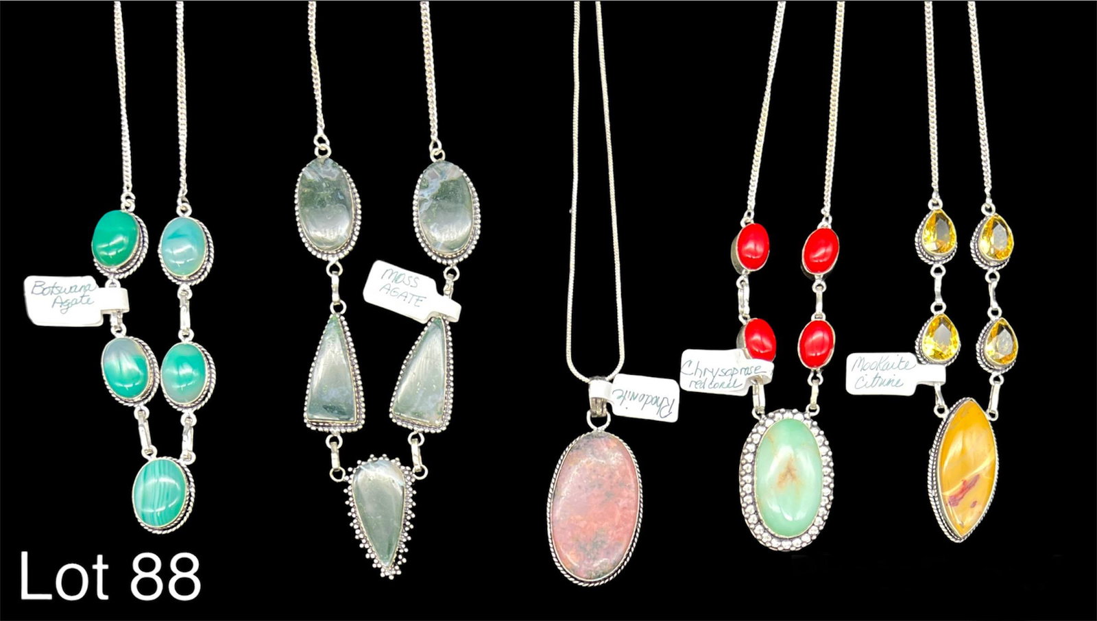 Gemstone Necklace Lot (1 of 6)