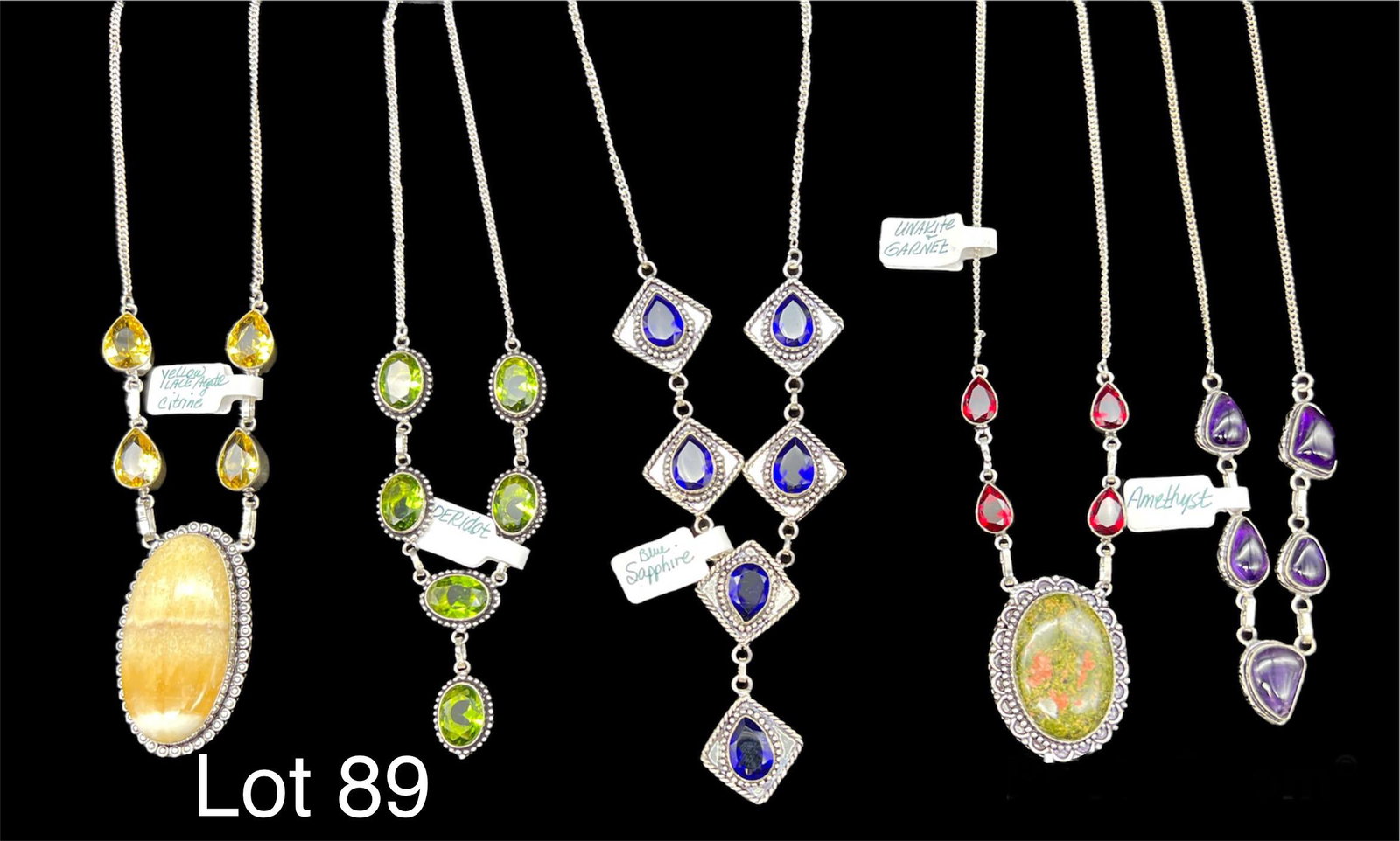 Gemstone Necklace Lot (1 of 6)