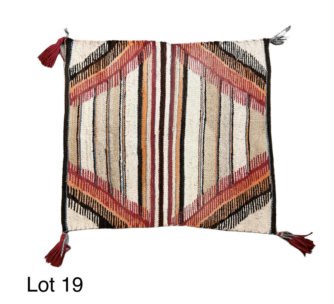 Vintage Navajo Saddle Blanket (1 of 4)
