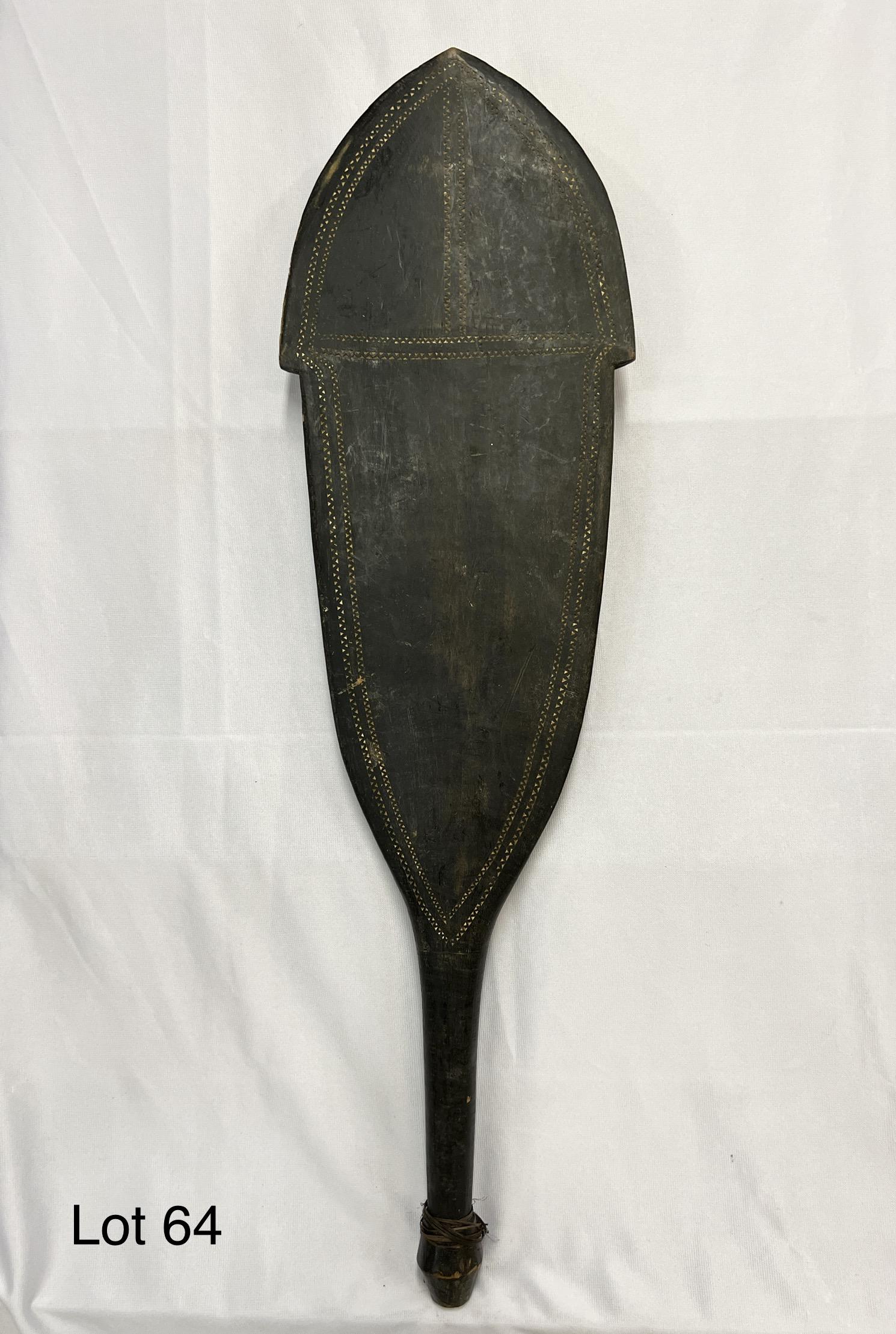 South Pacific Island Wooden Club (1 of 7)
