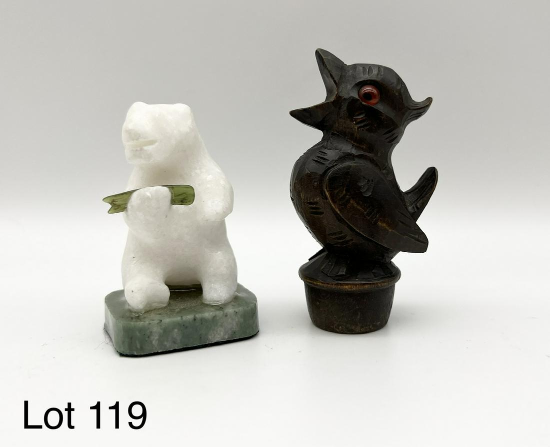 Duo of Inuit Carvings (1 of 4)