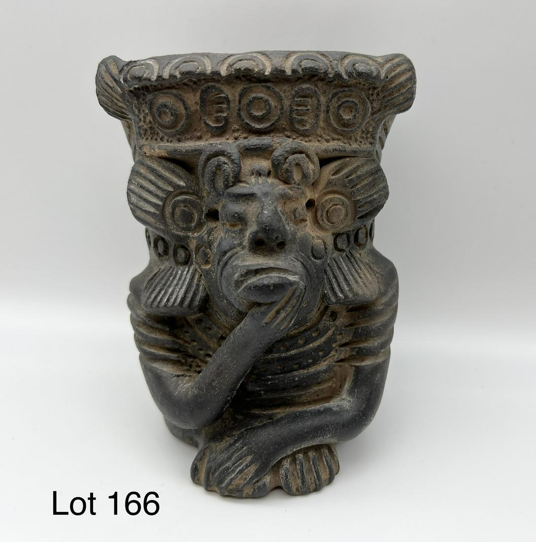 1930's Mexican Tourist Ware Pot (1 of 5)