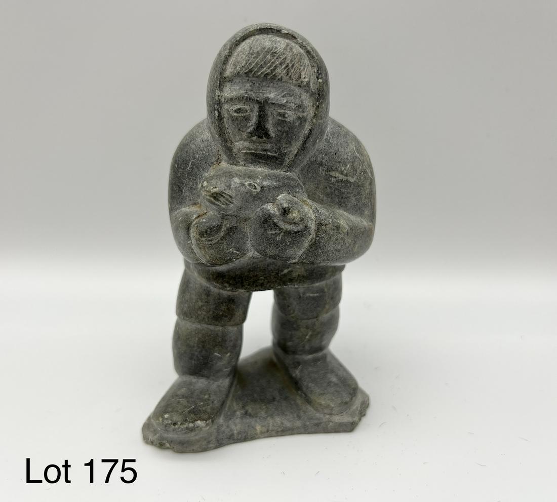 Inuit Soapstone Seal (1 of 4)