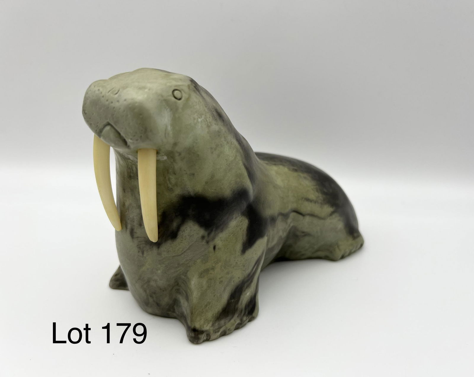 Inuit Carved Walrus (1 of 5)