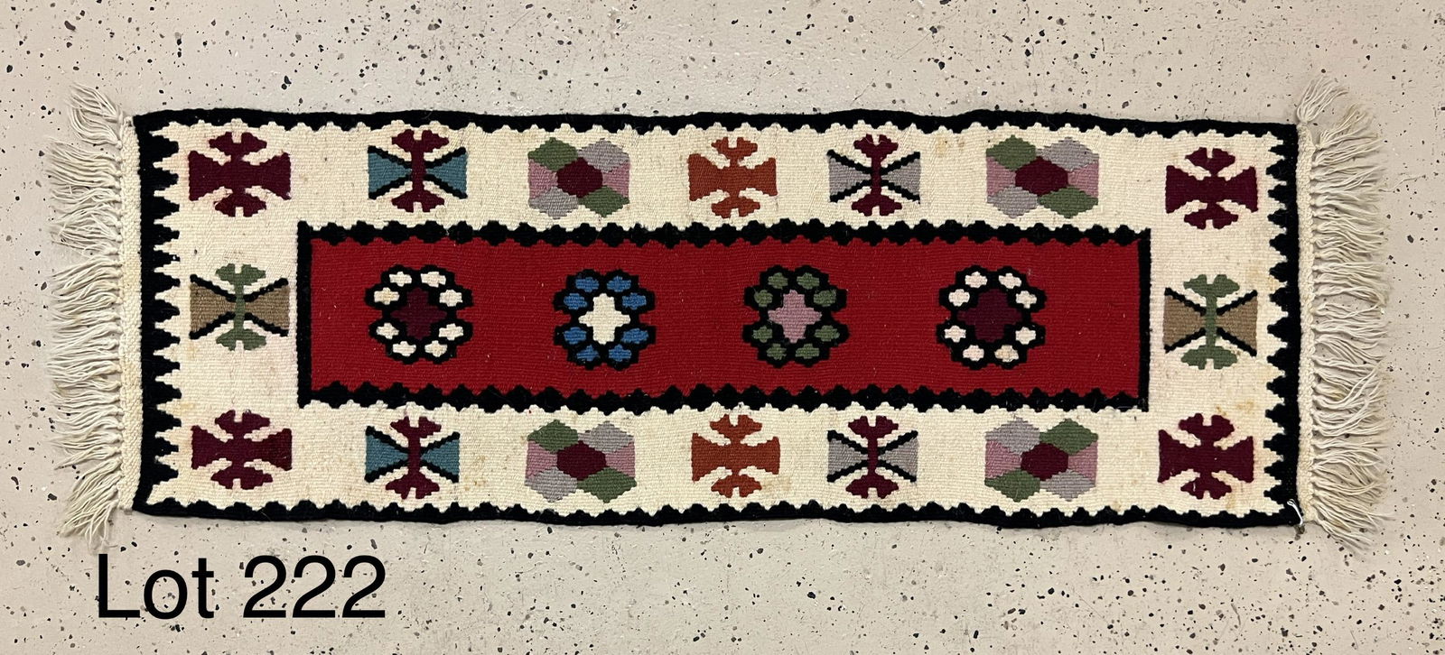 Small Woven Rug (1 of 5)