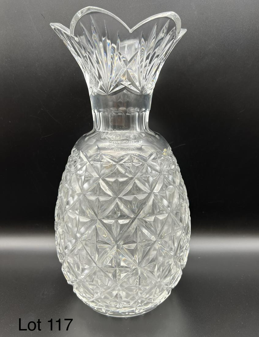 Antique Waterford Crystal Pineapple Vase (1 of 5)