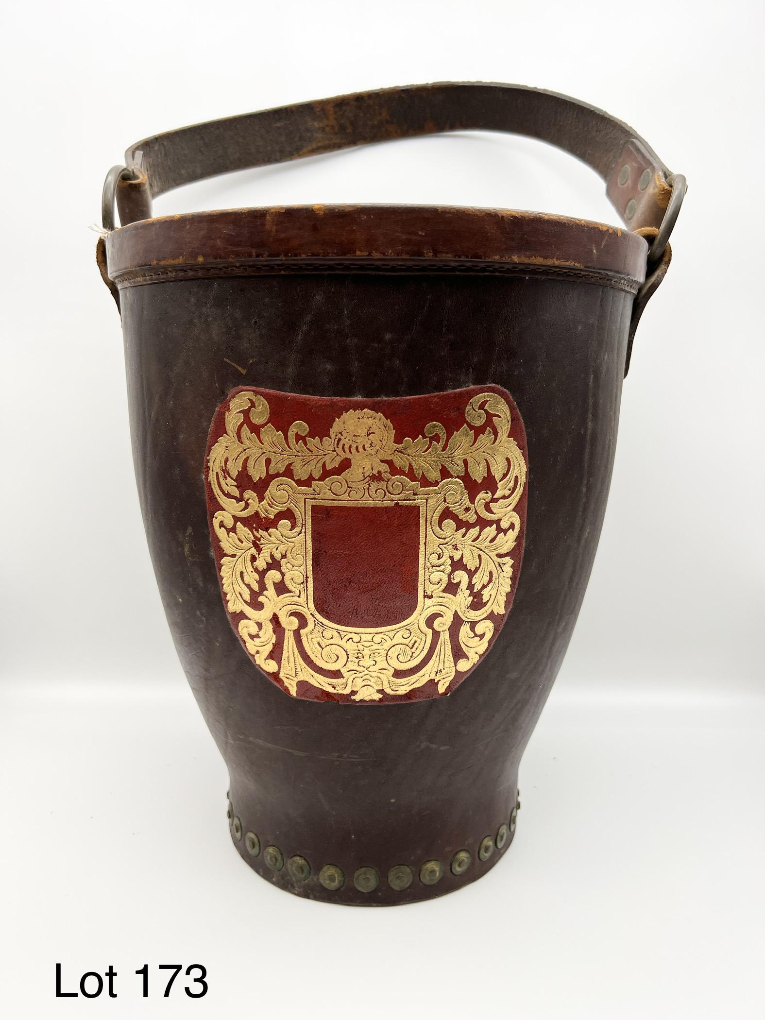 Antique Brooks Brothers Fire Bucket (1 of 8)