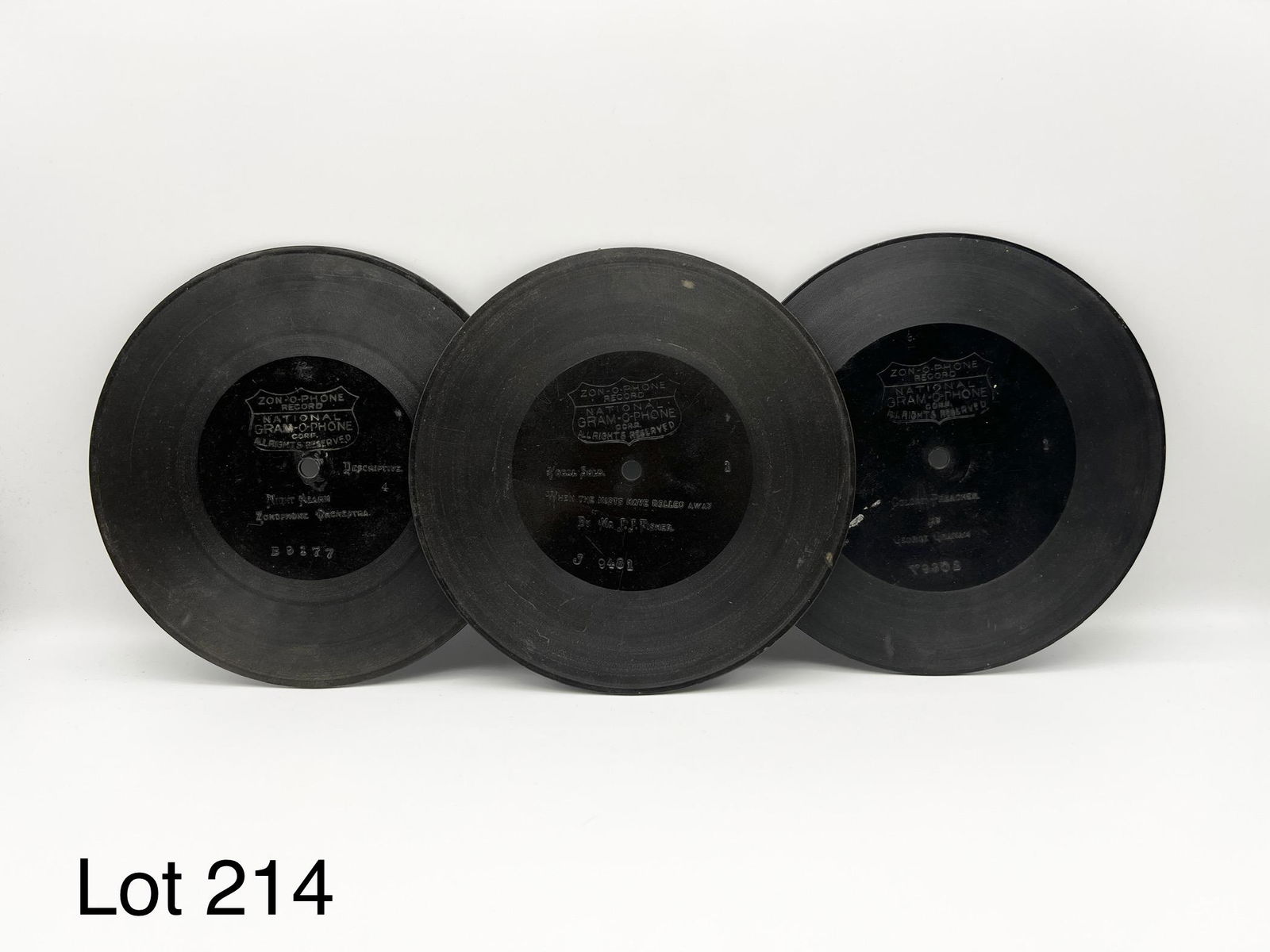 Lot of Zon-o-phone Records (1 of 5)