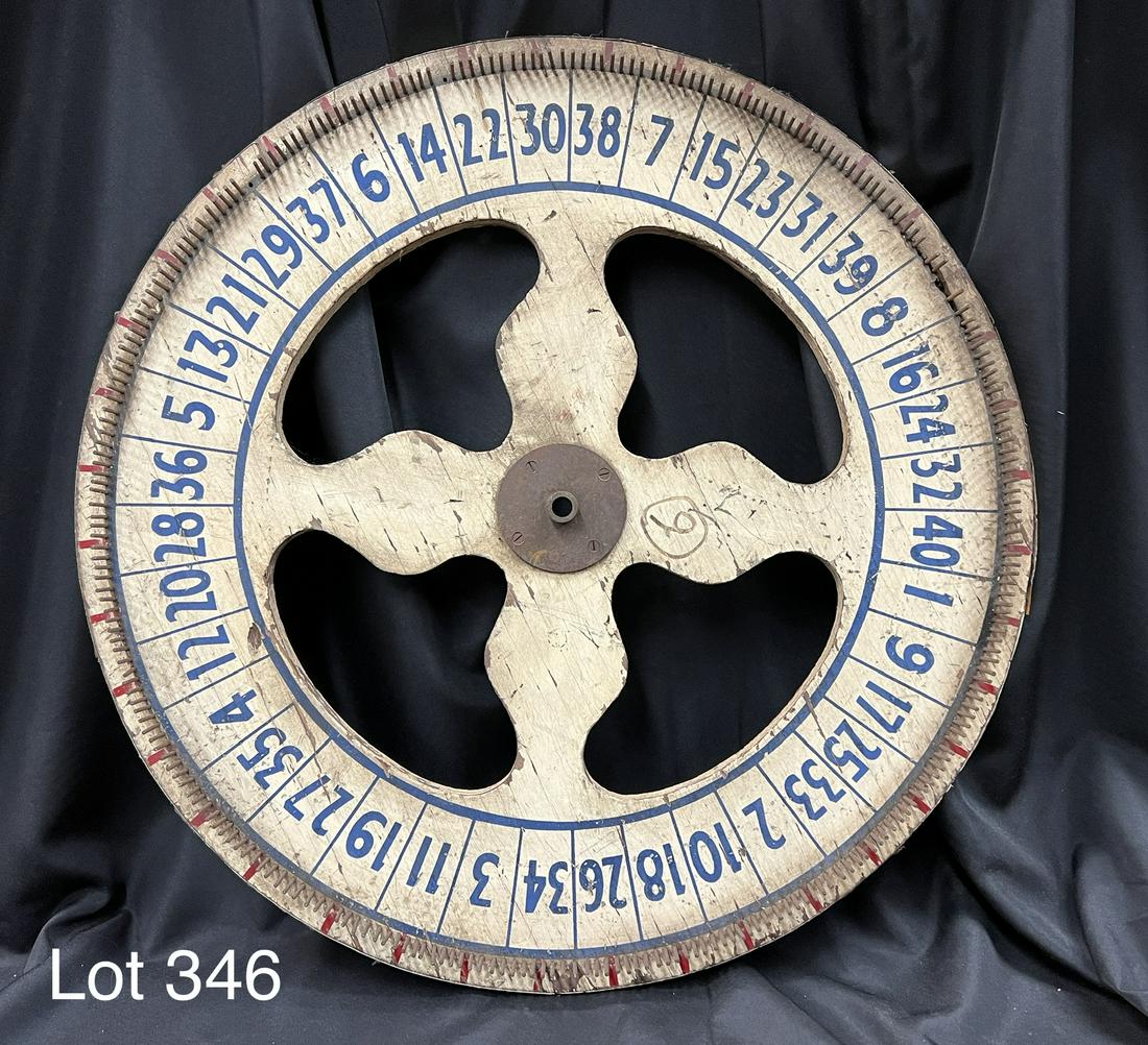 Antique Game Wheel (1 of 4)