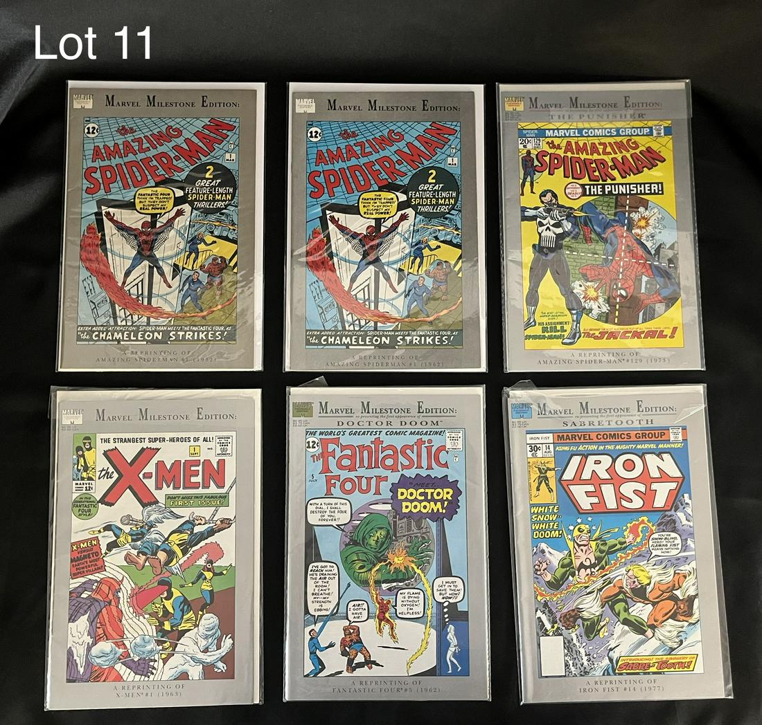 Lot of Marvel Milestone Edition Comic Books (1 of 6)