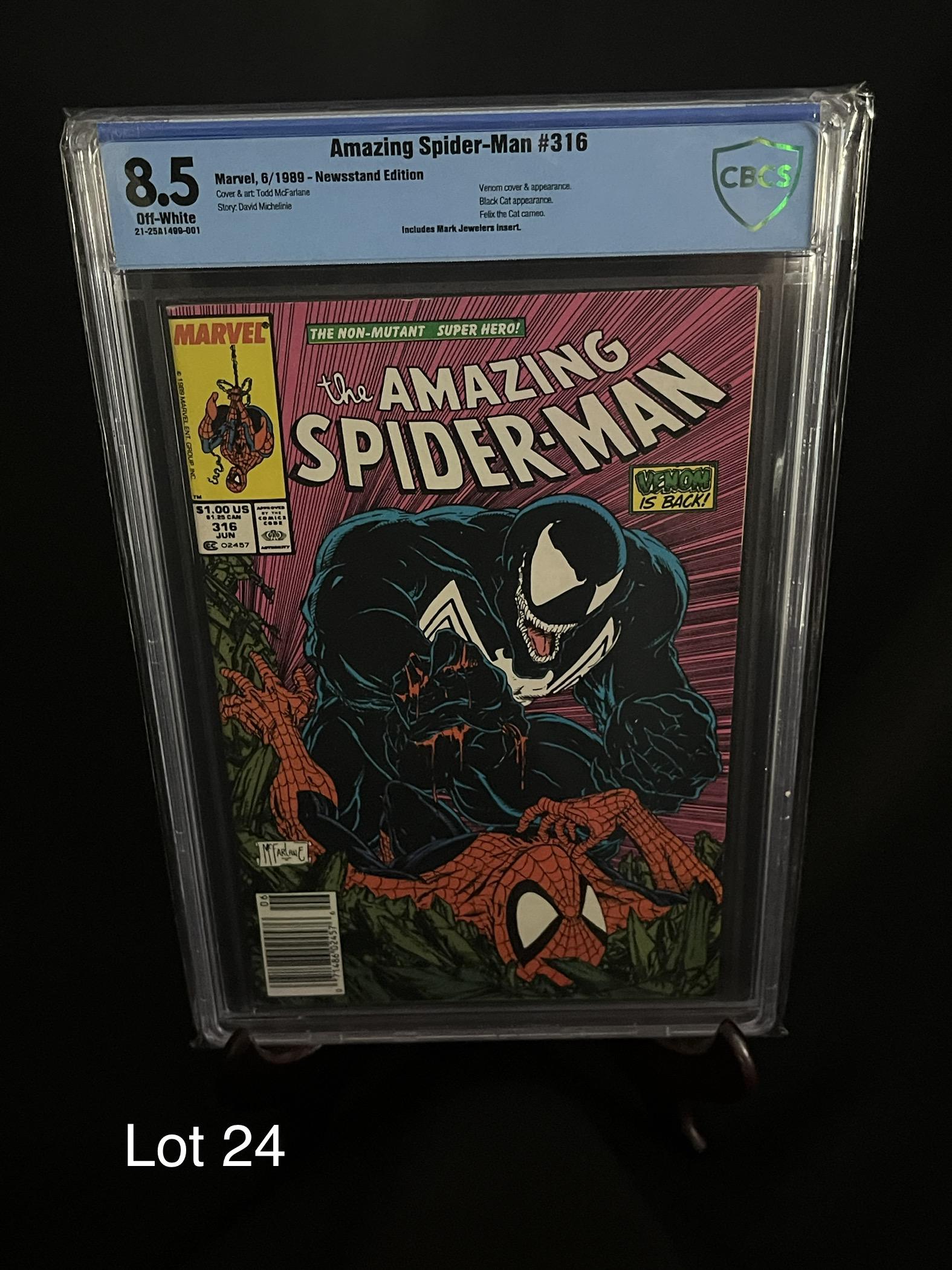 Graded Amazing Spider Man #316 Comic Book (1 of 1)
