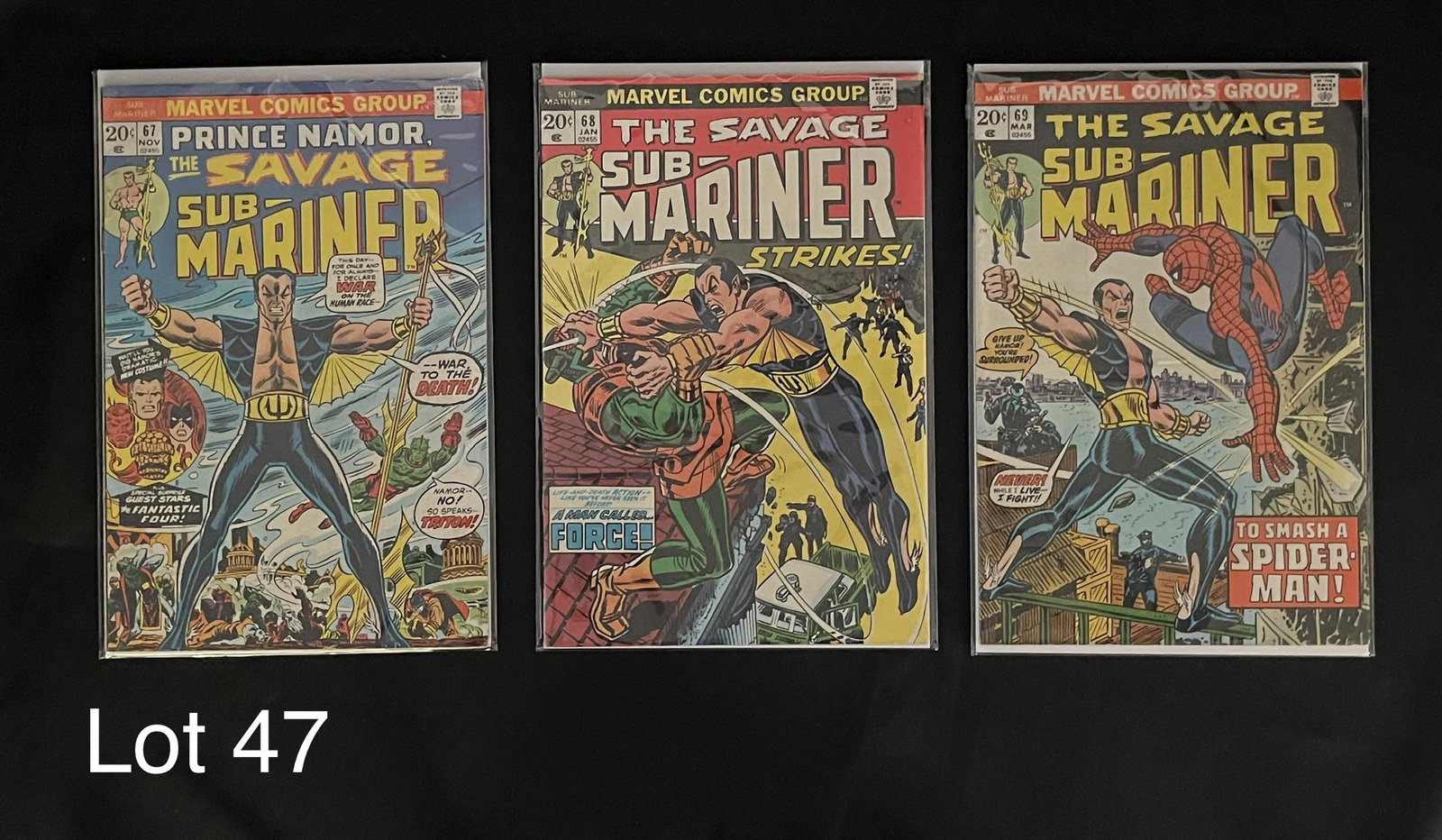 Lot of Sub Mariner Comic Books (1 of 4)
