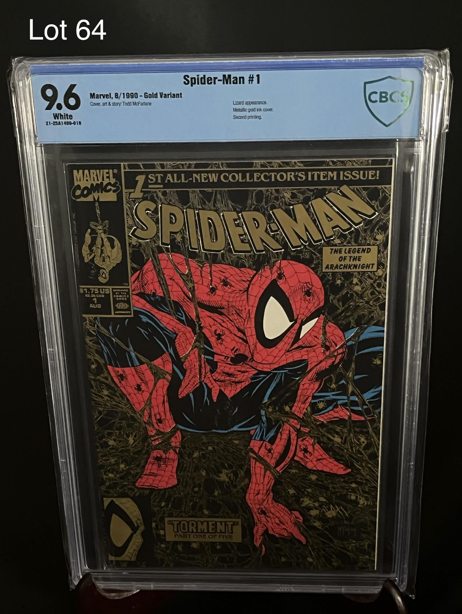 Graded Spiderman #1 Comic Book (1 of 1)