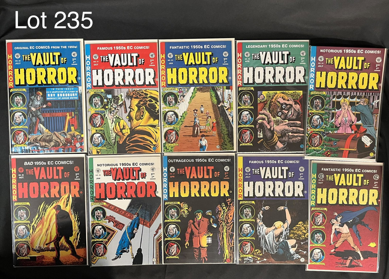 Selection of The Vault of Horror Comic Books (1 of 4)