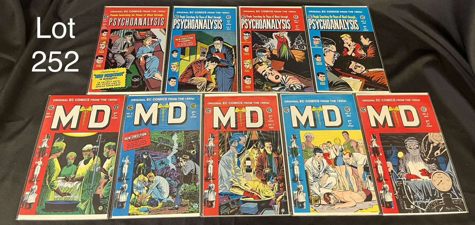 Lot of Psychoanalysis and MD Comic Books (1 of 5)