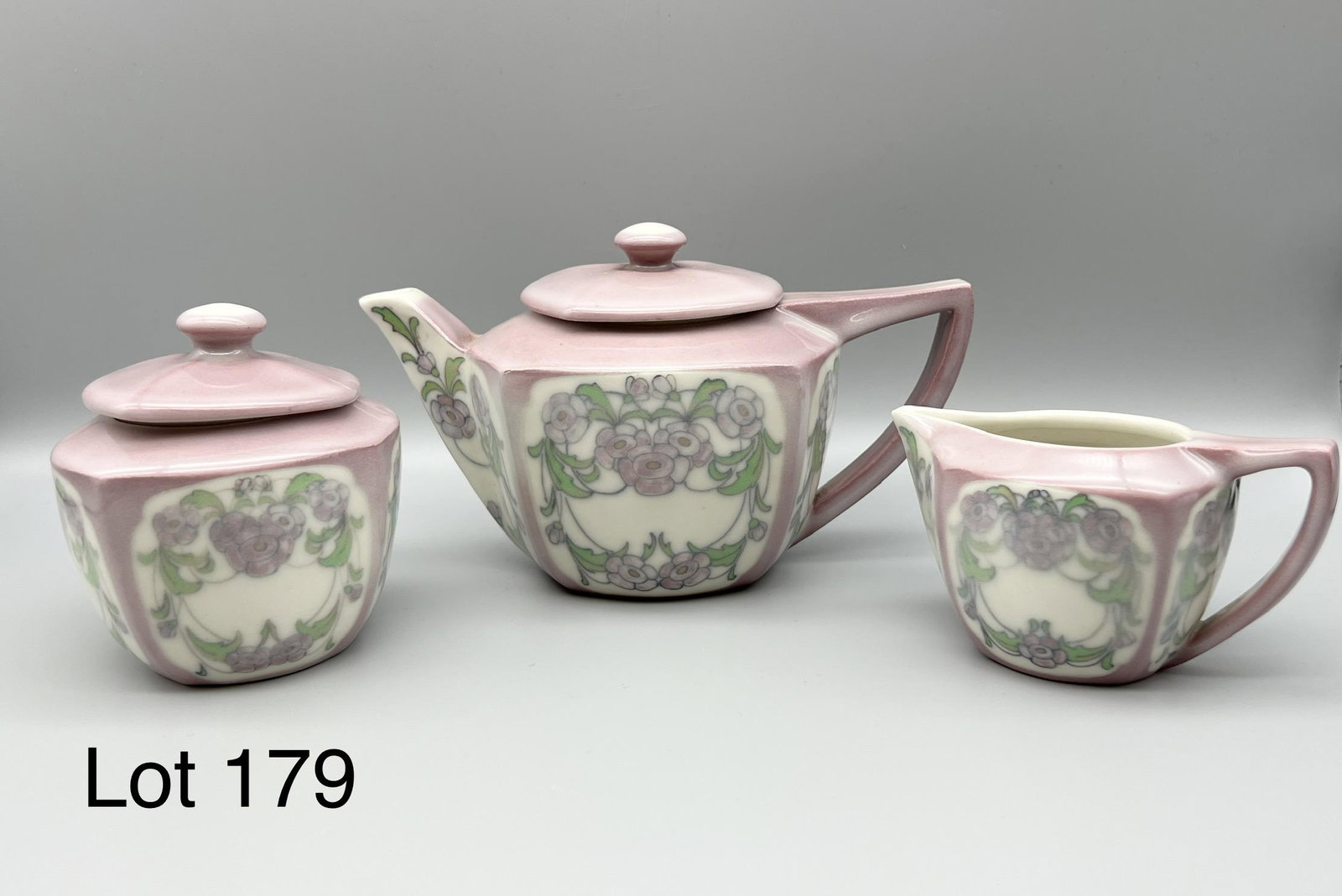 Antique Rookwood Three Piece Tea Set (1 of 9)