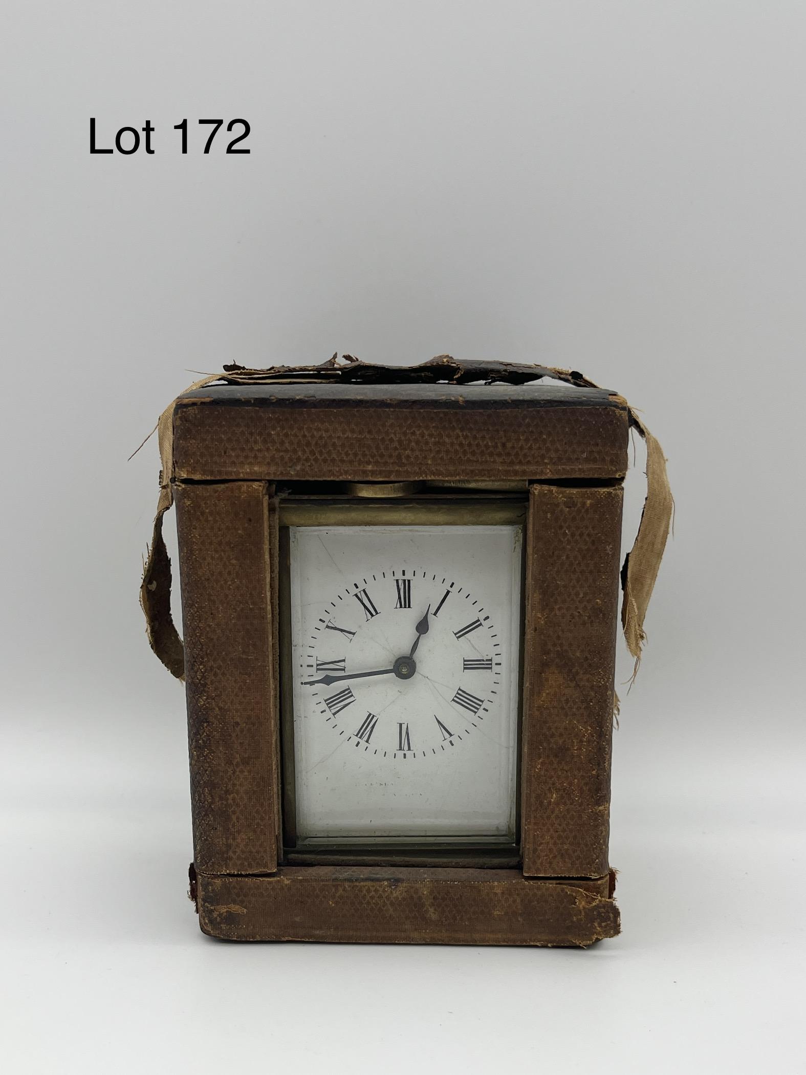 Victorian Brass Carriage Clock with Case (1 of 9)