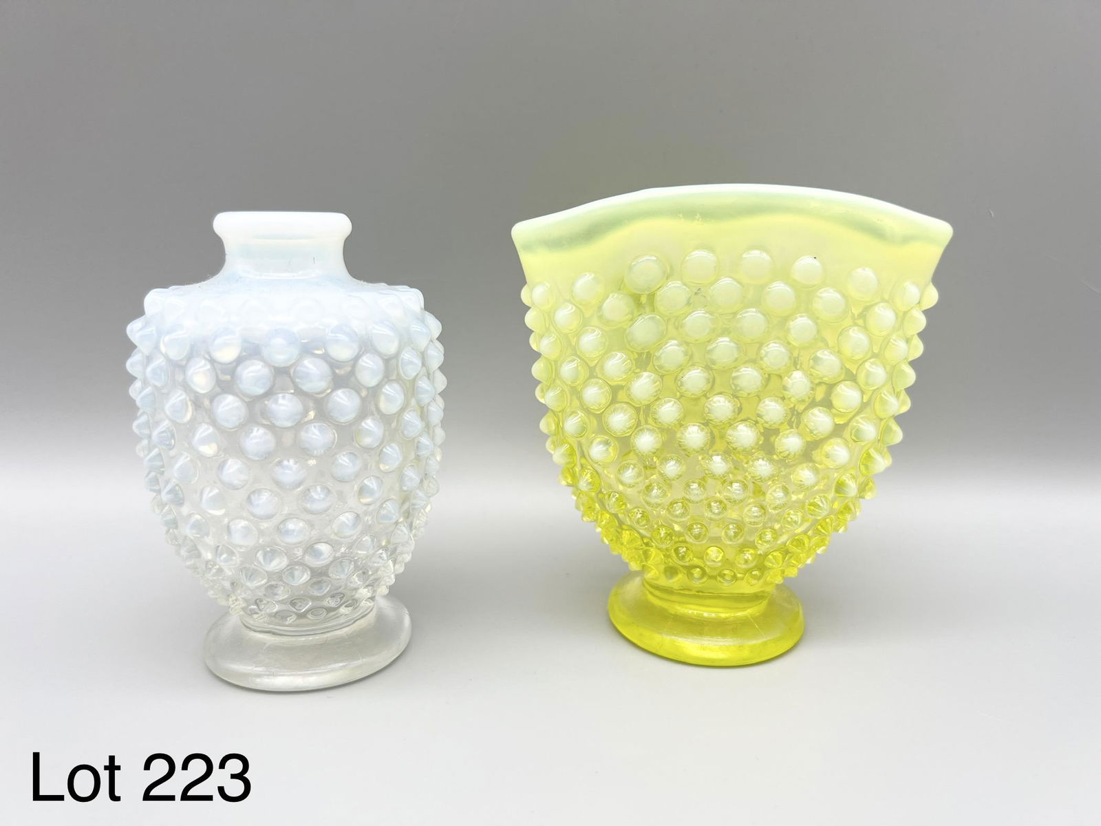 Lot of Fenton Miniature Vessels (1 of 6)