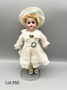 Late 1800s/early 1900s bisque doll composition body