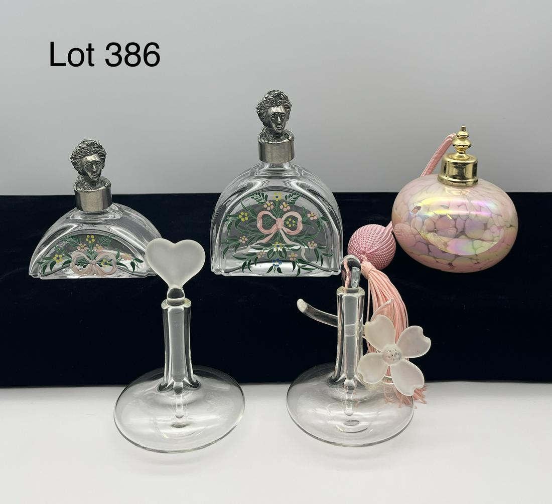 Fine Glass Vanity Lot (1 of 9)