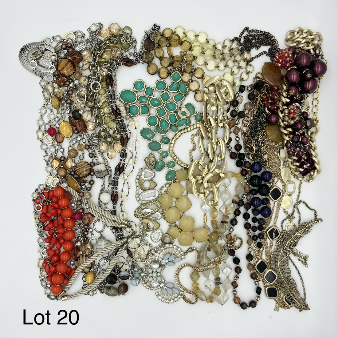 Mixed Collection of Costume Statement Necklaces (1 of 5)