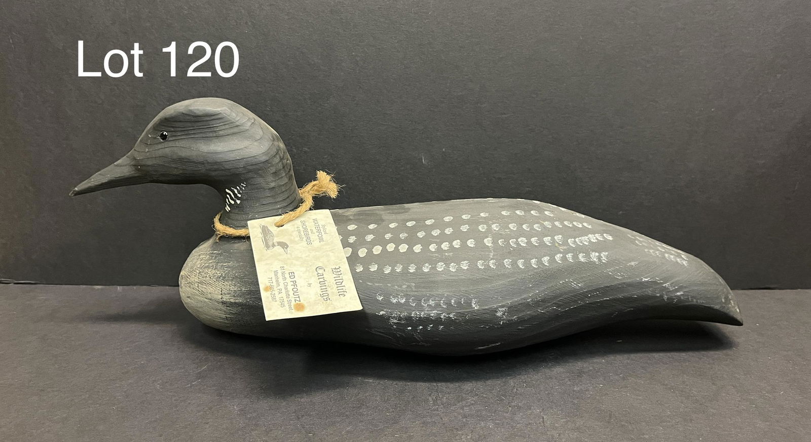 Loon Decoy by Ed Pfoutz (1 of 7)