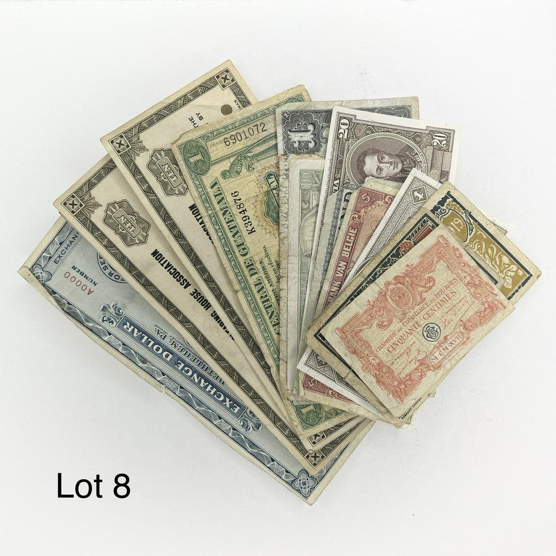 18-Pieces of World Currency (1 of 6)
