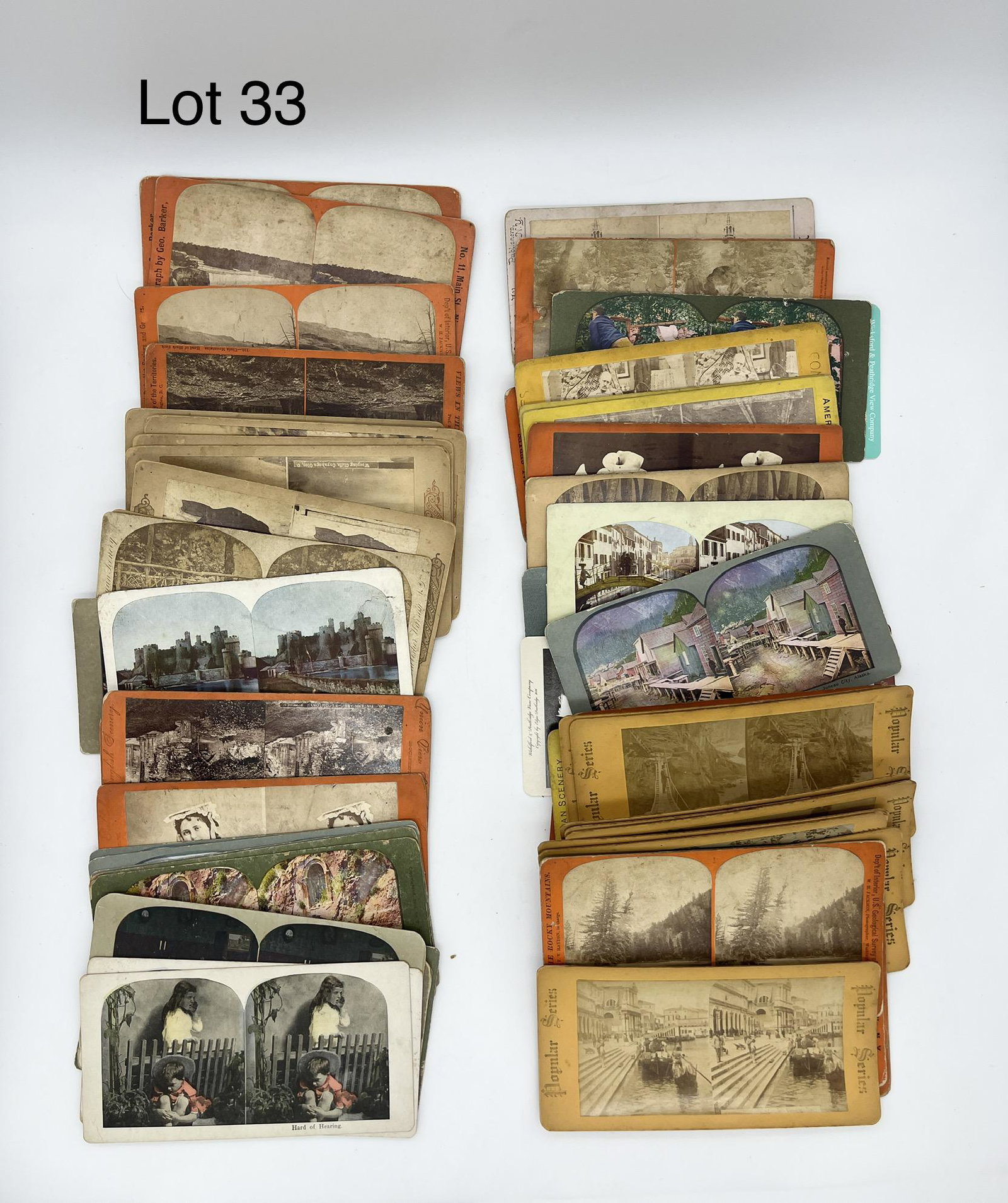 Collection of Stereoview Cards (1 of 7)