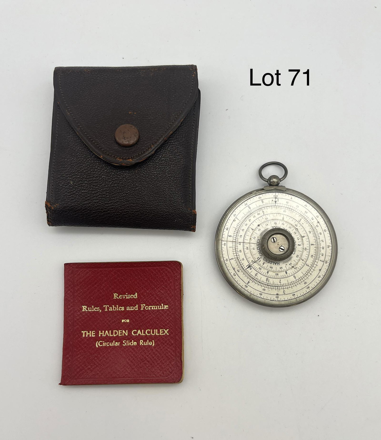 Halden Calculex Circular Slide Rule (1 of 7)