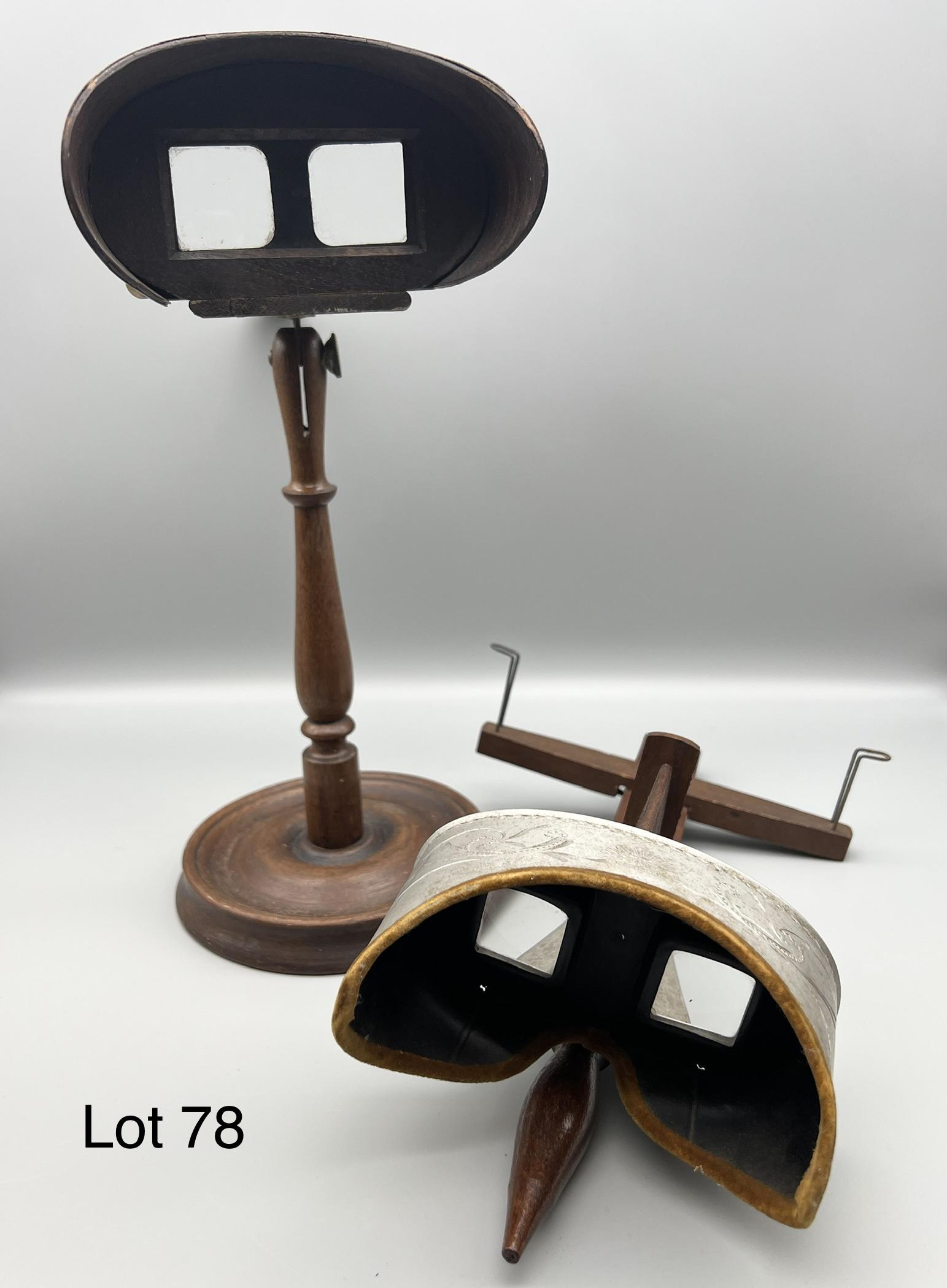 Pair of Antique Stereoscope Viewers (1 of 10)