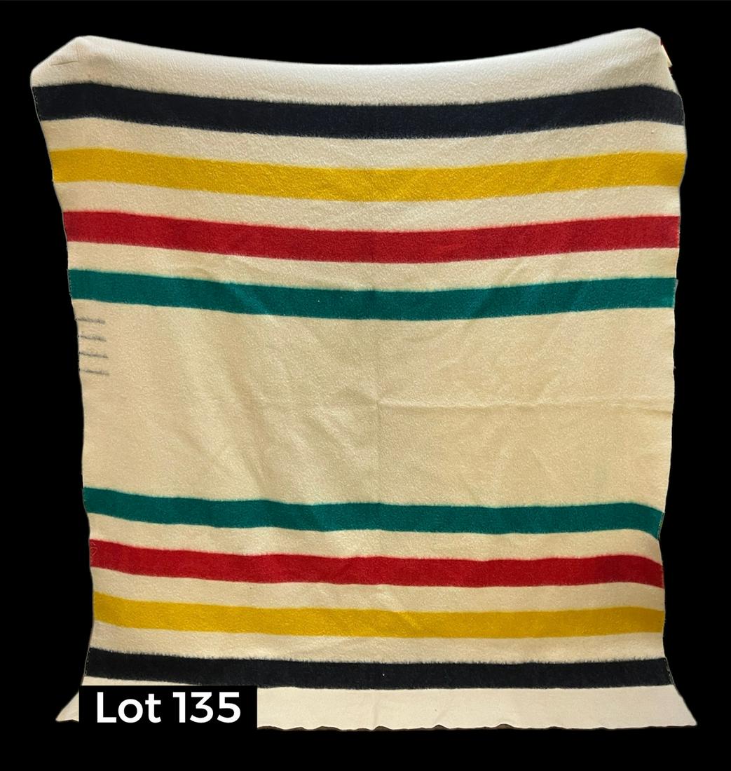Vintage Hudson's Bay Wool 4-Point Blanket (1 of 6)
