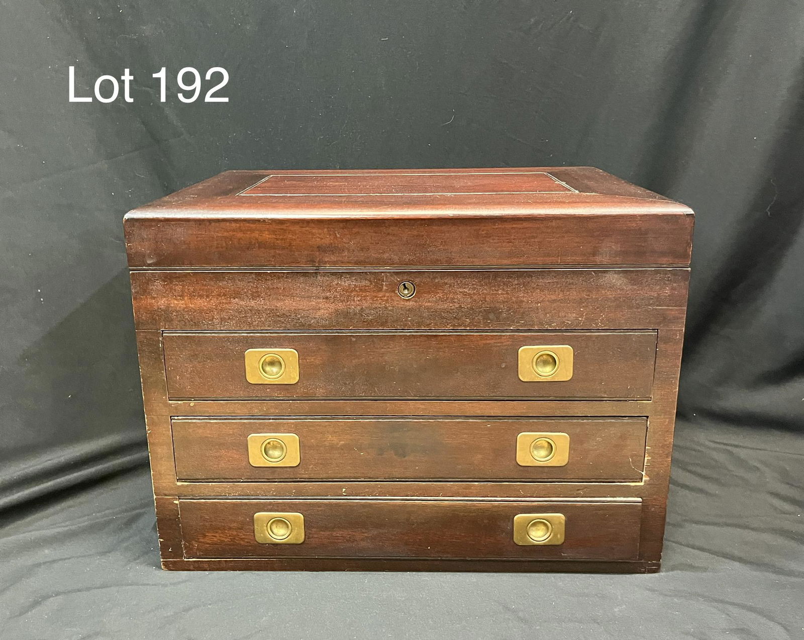 Antique Silver Chest