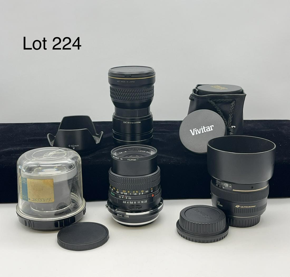 Lot of Vintage Camera Lens and Accessories (1 of 15)