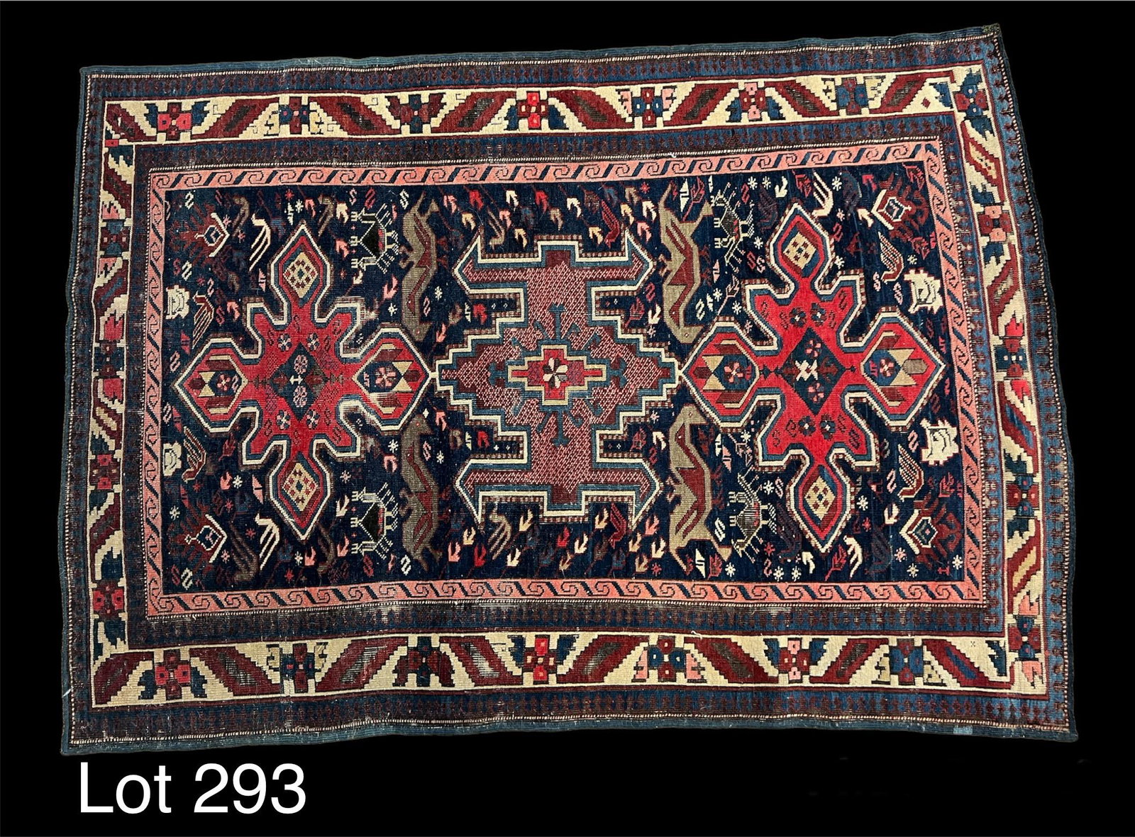 Hand Stitched Afghan Rug (1 of 5)