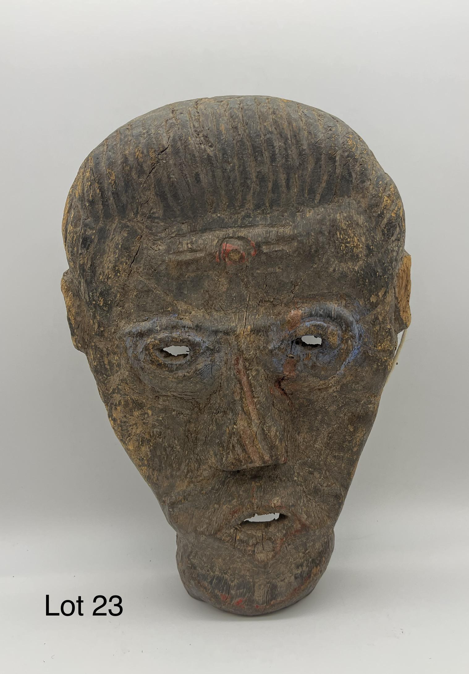 Hand Carved African Mask (1 of 8)