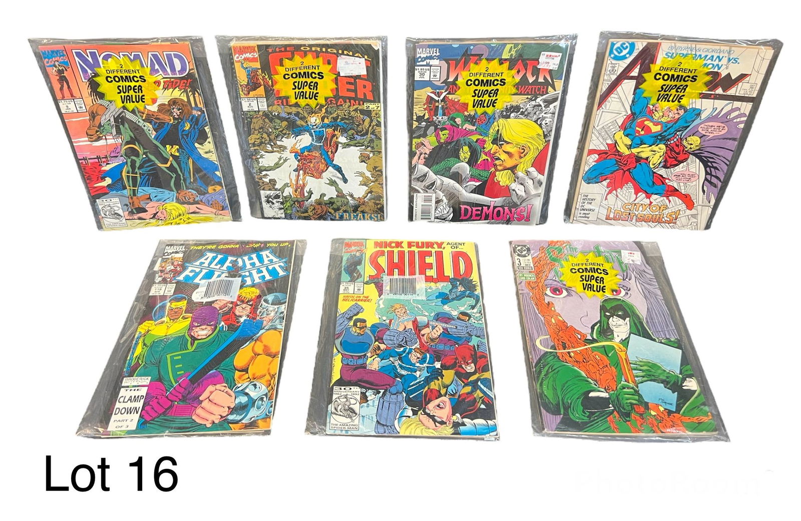 Mixed Lot of Marvel and DC Comic Books (1 of 5)