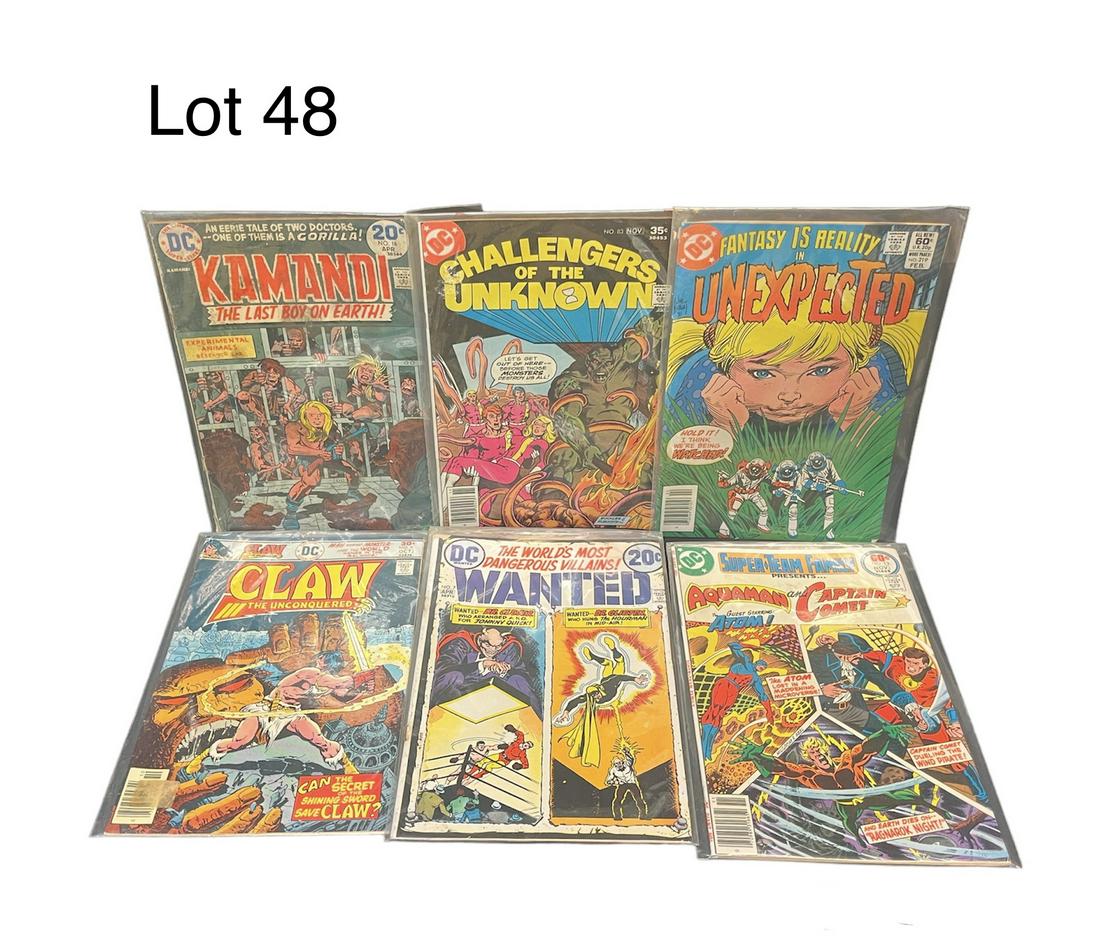 Mixed Lot of Bronze Age DC Comic Books (1 of 9)