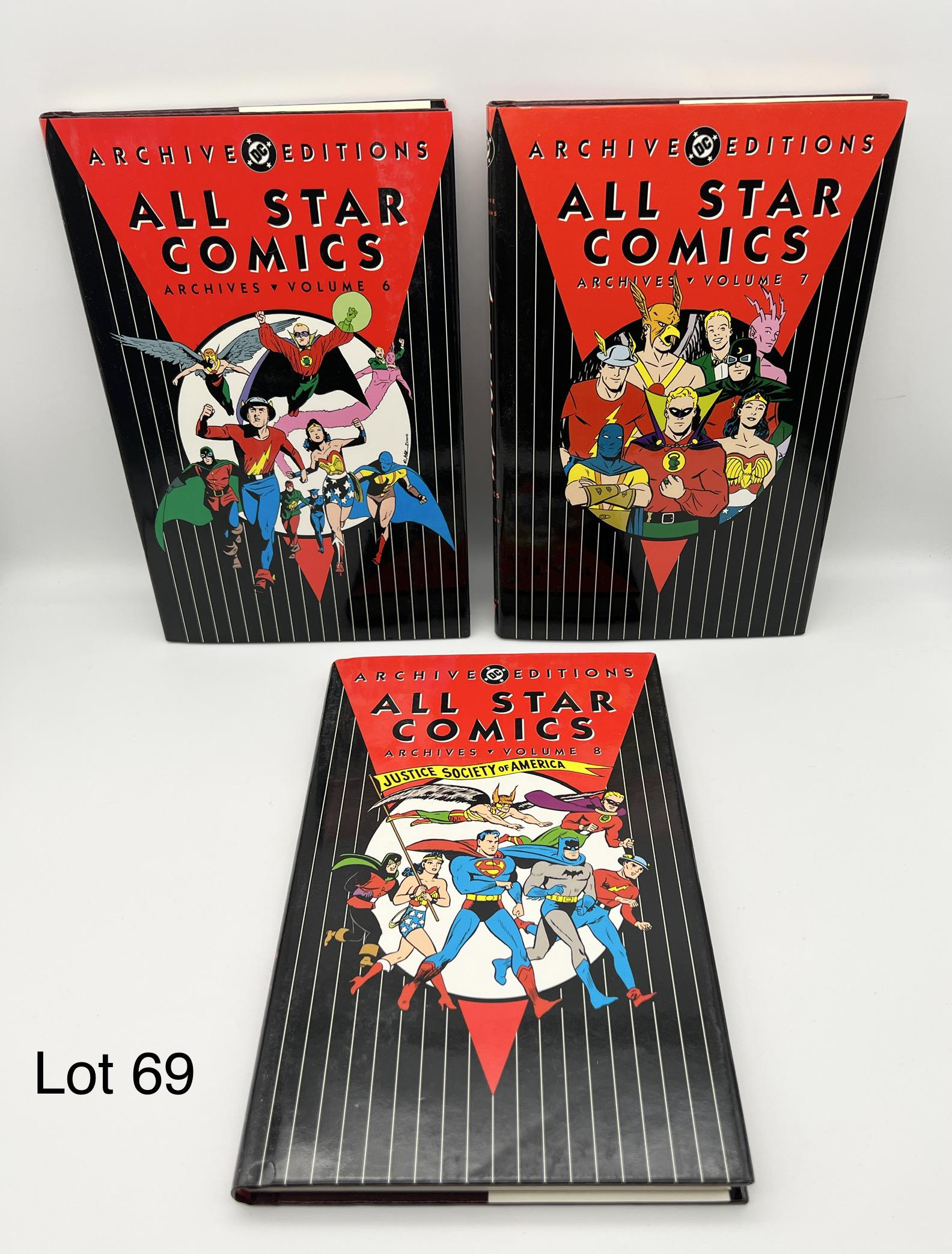Selection of DC Archive Editions All Star Comics Compilations (1 of 7)