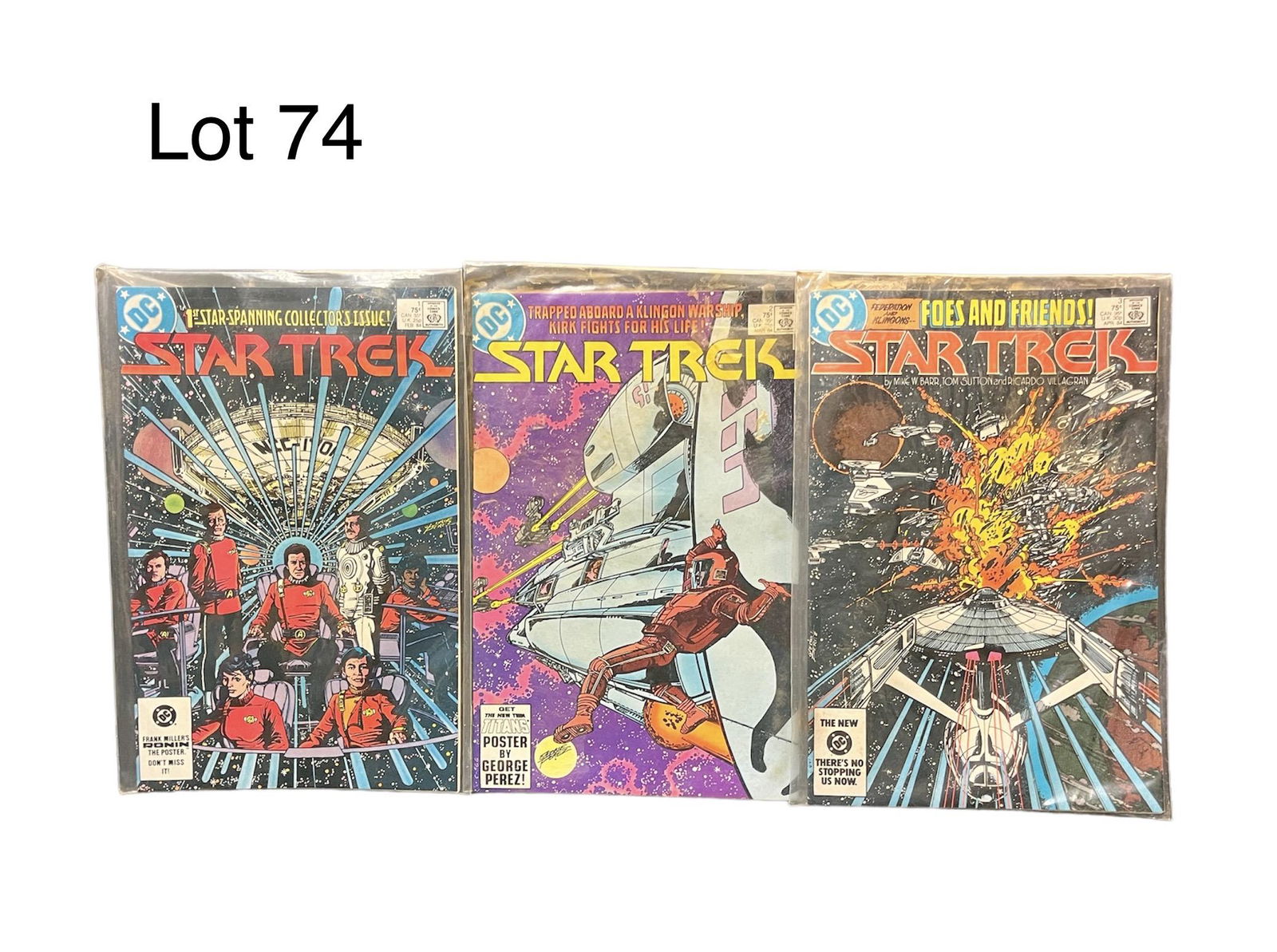 Trio of Star Trek Comic Books (1 of 5)