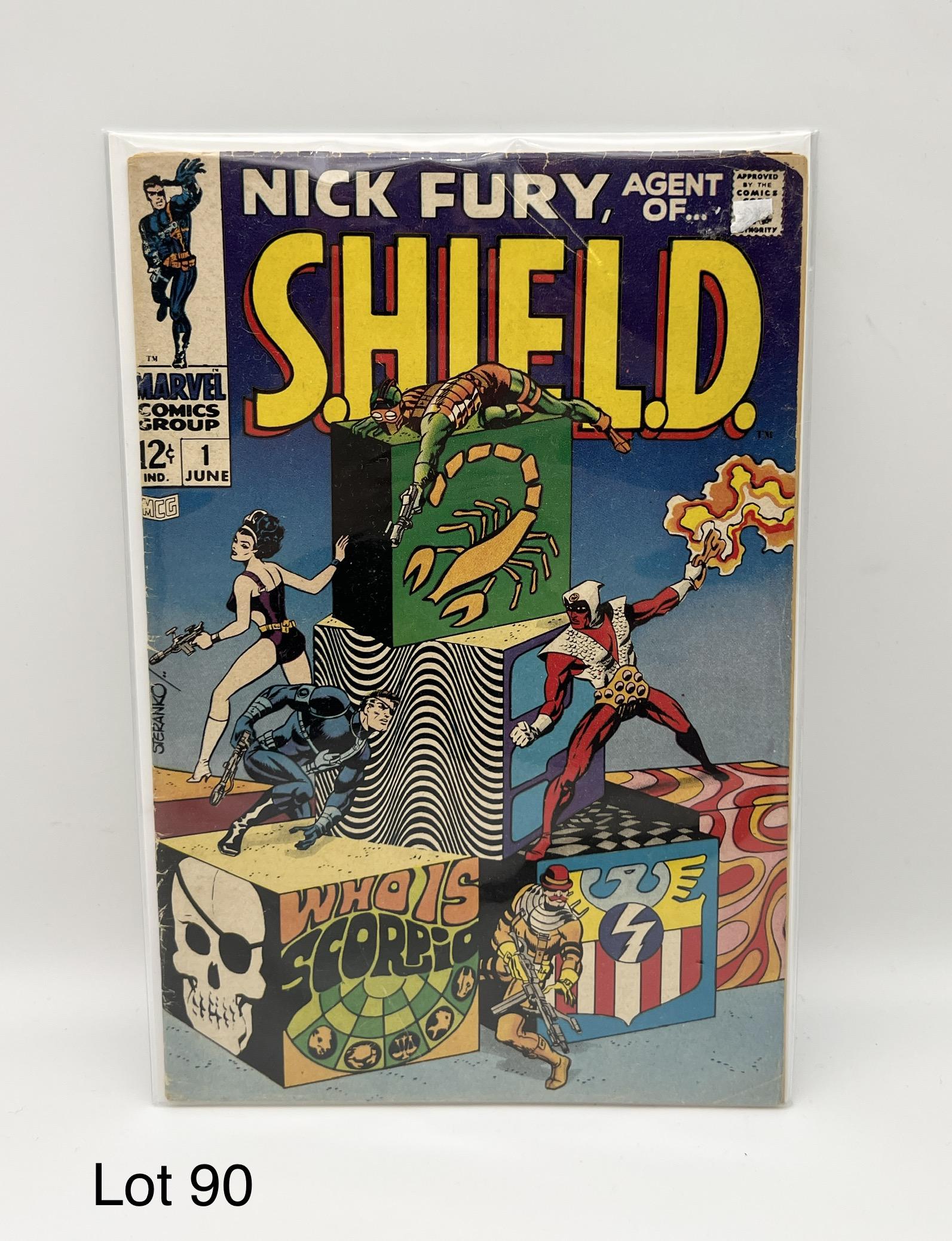 Nick Fury, Agent of S.H.I.E.L.D. #1 Comic Book (1 of 1)