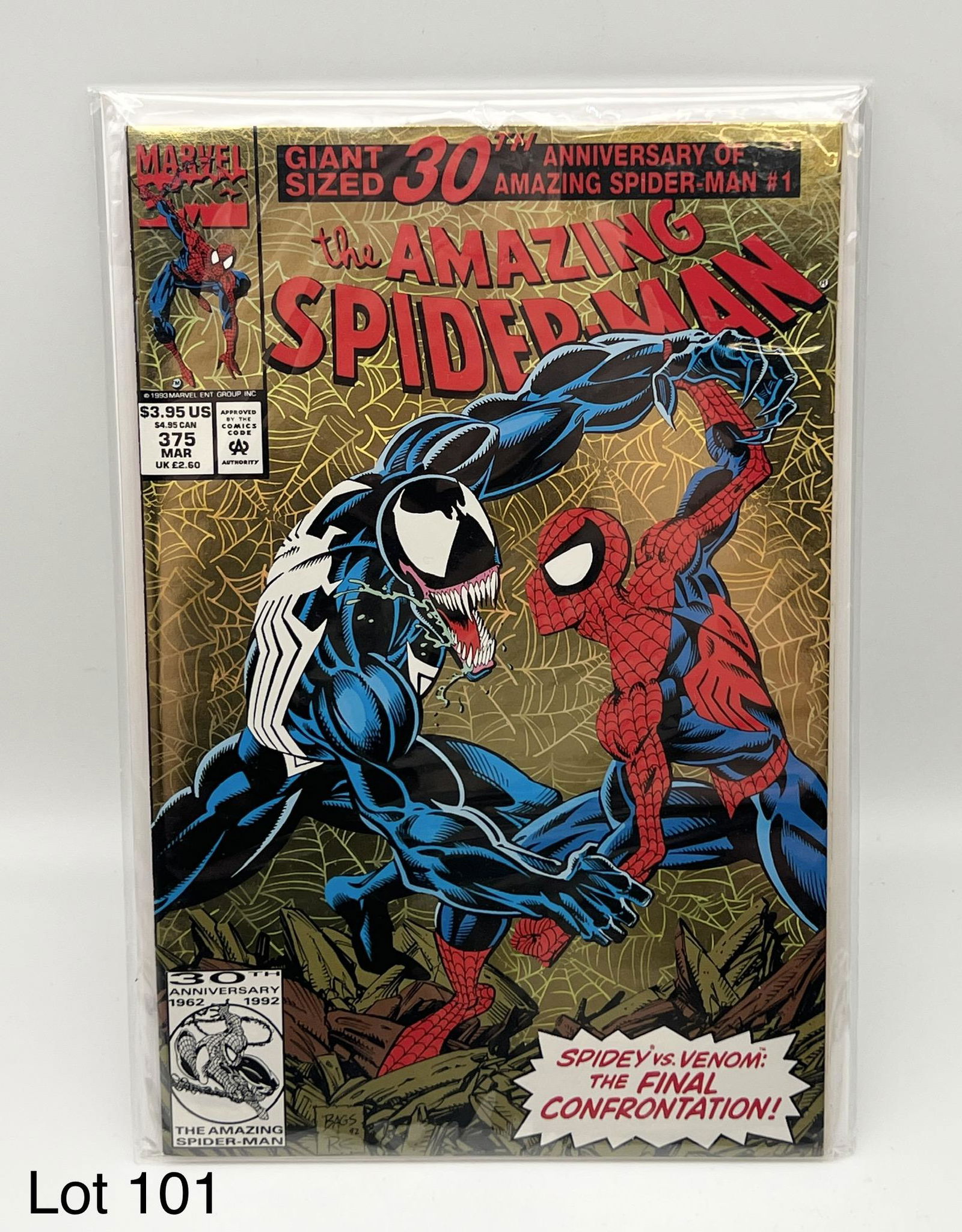 The Amazing Spider-Man #375 Comic Book (1 of 1)
