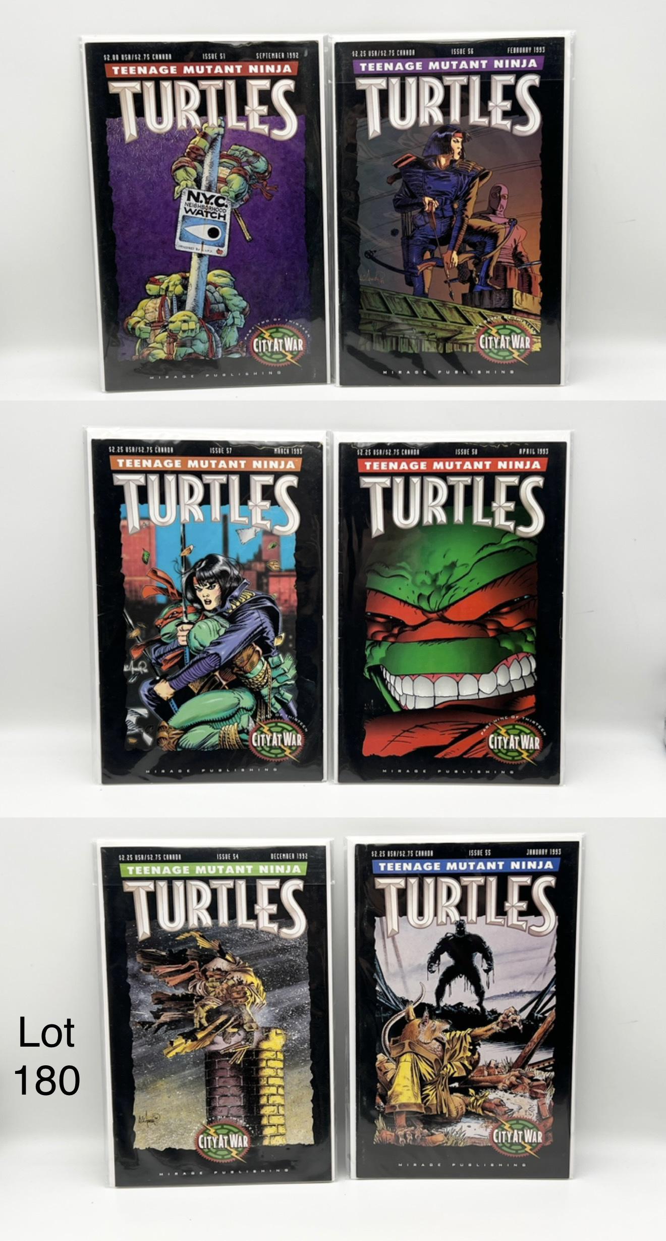 Lot of Teenage Mutant Ninja Turtles Comic Books (1 of 4)