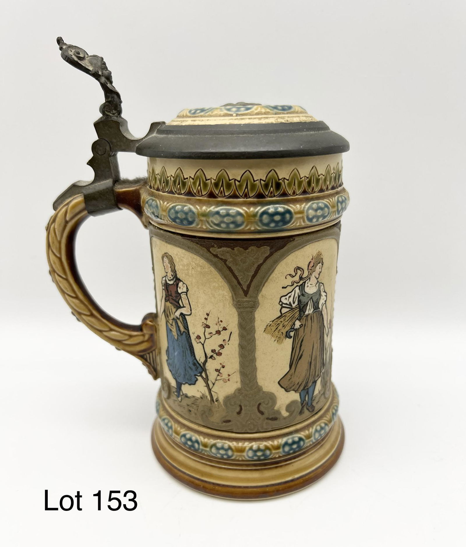 German Mettlach Stein (1 of 6)
