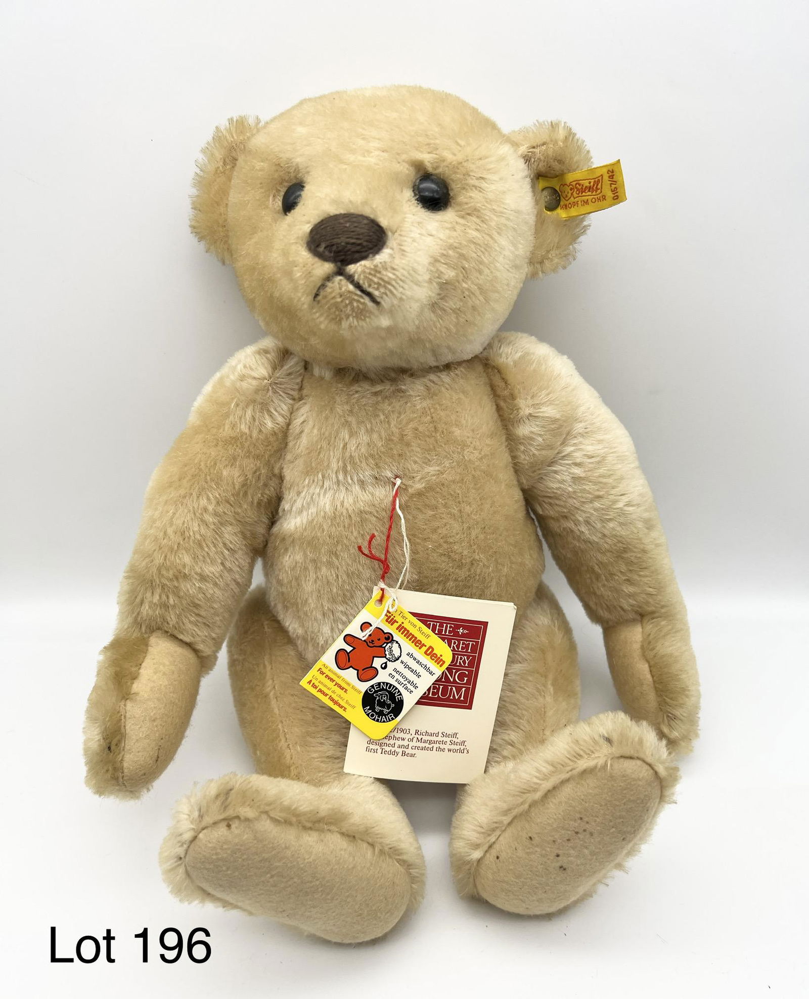 Steiff Teddy Bear 1904 Replica (1 of 5)