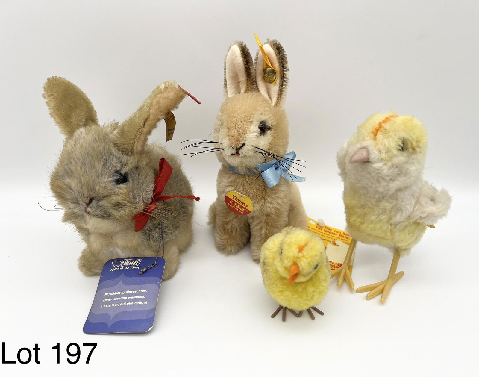 Steiff Rabbit and Chick Lot (1 of 9)
